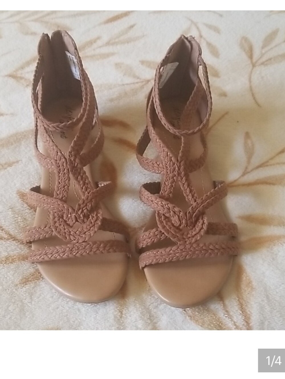 Deflex Comfort Brown Sandals sz. 9.5 wide